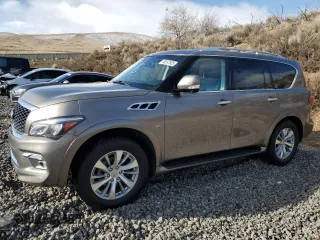 2017 Infiniti QX80 with VIN JN8AZ2NC3H9431145, listed as a Copart auction lot 48597505 with 68,839 mi miles and Salvage Title. Bid and sale history available at carsss.com. Image 1.