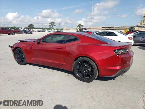 2021 Chevrolet Camaro 1LT with VIN 1G1FB1RSXM0113323, listed as a Copart auction lot 54583715 with 39,544 mi miles and Salvage title. Bid and sale history available at DreamBid. Image 2.