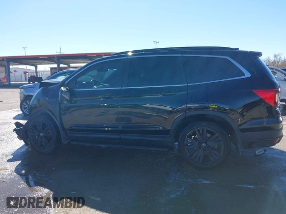 2022 Honda Pilot Special Edition with VIN 5FNYF5H22NB027603, listed as a IAAI auction lot 41651697 with 64,566 mi miles and . Bid and sale history available at carsss.com. Image 14.