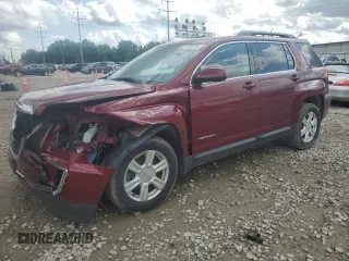 2016 GMC Terrain SLE with VIN 2GKALNEK7G6261666, listed as a Copart auction lot 61158315 with 105,947 mi miles and Salvage title. Bid and sale history available at DreamBid. Image 1.