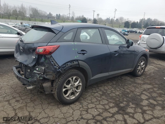 2019 Mazda CX-3 Sport with VIN JM1DKDB73K1458304, listed as a Copart auction lot 88777655 with 41,801 mi miles and Salvage Title. Bid and sale history available at carsss.com. Image 3.