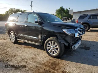 2020 Toyota Sequoia Platinum with VIN 5TDDY5G1XLS177159, listed as a Copart auction lot 70465144 with 0 mi miles and Salvage Title. Bid and sale history available at carsss.com. Image 4.