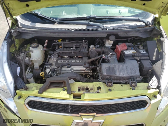 2013 Chevrolet Spark LT with VIN KL8CD6S93DC585718, listed as a Copart auction lot 80336884 with 127,528 mi miles and Salvage Title. Bid and sale history available at carsss.com. Image 11.