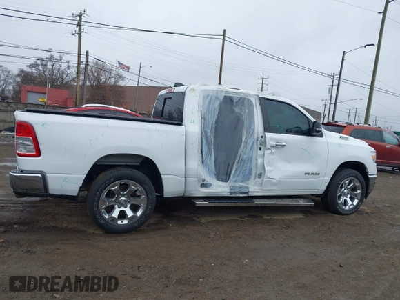2019 Ram 1500 Big Horn z VIN 1C6SRFFT9KN644984, wystawiony jako IAAI lot #41849314 z przebiegiem 144 812 mil mil oraz . Historia ofert i sprzedaży dostępna na DreamBid. Obrazek 13.