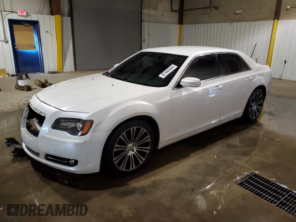 2013 Chrysler 300 with VIN 2C3CCABT5DH690318, listed as a Copart auction lot 87444444 with 106,853 mi miles and Salvage Title. Bid and sale history available at carsss.com. Image 1.