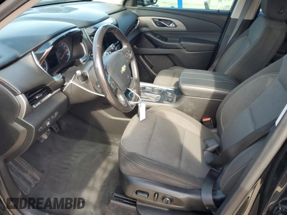 2020 Chevrolet Traverse LT Cloth with VIN 1GNERGKW8LJ168125, listed as a Copart auction lot 60665465 with 157,215 mi miles and Salvage title. Bid and sale history available at DreamBid. Image 7.