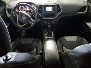 2015 Jeep Cherokee Sport with VIN 1C4PJMAB1FW593571, listed as a Copart auction lot 53024905 with 83,299 mi miles and Salvage title. Bid and sale history available at DreamBid. Image 8.