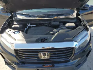 2023 Honda Ridgeline RTL-E with VIN 5FPYK3F72PB001592, listed as a Copart auction lot 52154625 with 41,153 mi miles and Salvage title. Bid and sale history available at DreamBid. Image 12.