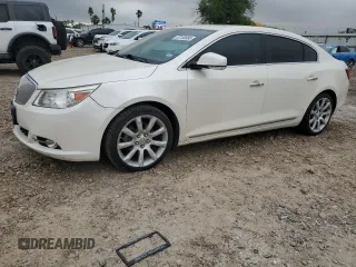 2012 Buick LaCrosse Touring with VIN 1G4GJ5E33CF318820, listed as a Copart auction lot 52158085 with 102,910 mi miles and Salvage title. Bid and sale history available at DreamBid. Image 1.