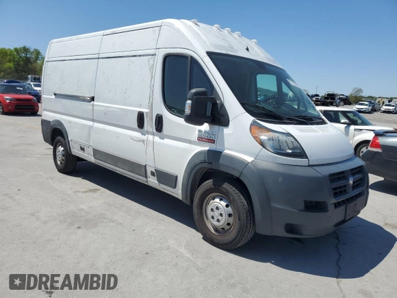 2017 Ram ProMaster Cargo with VIN 3C6TRVDG5HE503380, listed as a Copart auction lot 52719345 with 231,239 mi miles and Clean Title. Bid and sale history available at carsss.com. Image 4.