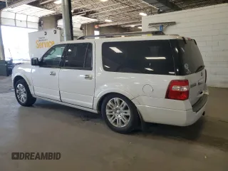 2013 Ford Expedition Max Limited with VIN 1FMJK2A52DEF00802, listed as a Copart auction lot 56463795 with 161,752 mi miles and Salvage title. Bid and sale history available at DreamBid. Image 2.