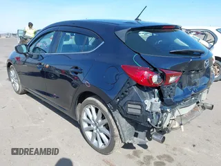 2017 Mazda 3 Touring with VIN 3MZBN1L7XHM119916, listed as a IAAI auction lot 41853321 with 118,822 mi miles. Bid and sale history available at carsss.com. Image 3.