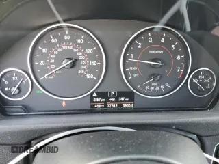 2015 BMW 4 Series 435i xDrive with VIN WBA4B3C51FGV48817, listed as a Copart auction lot 52997265 with 77,812 mi miles and Salvage Title. Bid and sale history available at DreamBid. Image 9.