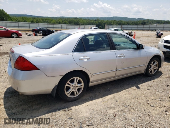 2006 Honda Accord LX SE with VIN 1HGCM56306A047940, listed as a Copart auction lot 61636365 with 197,560 mi miles and Clean title. Bid and sale history available at DreamBid. Image 3.