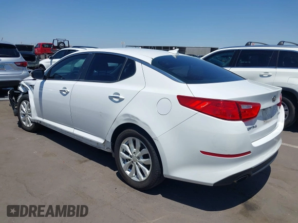2015 Kia Optima EX z VIN 5XXGN4A72FG421289, wystawiony jako IAAI lot #42692024 z przebiegiem 91 000 mil mil oraz . Historia ofert i sprzedaży dostępna na DreamBid. Obrazek 3.