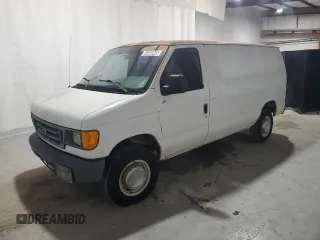 2006 Ford Econoline Cargo with VIN 1FTNE24L16DA80305, listed as a Copart auction lot 44340445 with 329,421 mi miles and Clean Title. Bid and sale history available at carsss.com. Image 1.