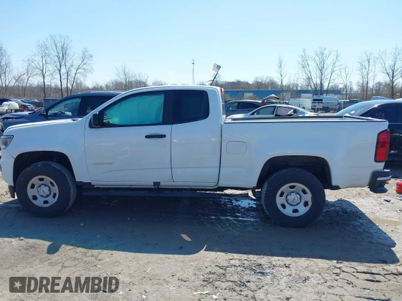 2019 Chevrolet Colorado 2WD Work Truck with VIN 1GCHSBEA3K1288703, listed as a IAAI auction lot 41975382 with 109,535 mi miles and . Bid and sale history available at DreamBid. Image 14.
