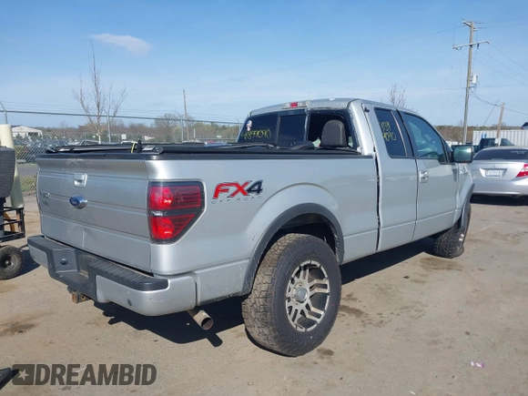 2012 Ford F-150 XL with VIN 1FTFX1ET0CFB50559, listed as a IAAI auction lot 41899090 with 215,687 mi miles. Bid and sale history available at carsss.com. Image 4.