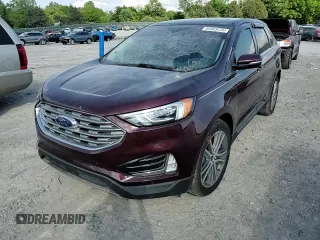 2020 Ford Edge Titanium z VIN 2FMPK4K92LBB03060, wystawiony jako Copart lot #56660685 z przebiegiem 66 342 mil mil oraz Szkoda całkowita • Salvage title. Historia ofert i sprzedaży dostępna na DreamBid. Obrazek 15.