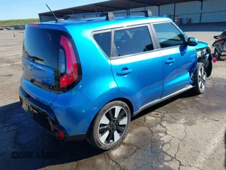 2016 Kia Soul + with VIN KNDJP3A56G7360757, listed as a IAAI auction lot 41840778 with 82,399 mi miles. Bid and sale history available at carsss.com. Image 4.