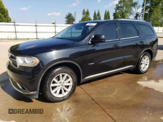 2014 Dodge Durango SXT with VIN 1C4RDHAG5EC975640, listed as a Copart auction lot 62734795 with 277,110 mi miles and Clean title. Bid and sale history available at DreamBid. Image 1.