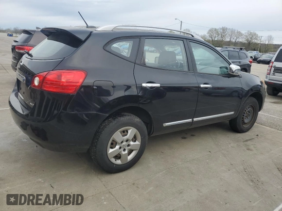 2015 Nissan Rogue S with VIN JN8AS5MV4FW751047, listed as a Copart auction lot 52324405 with 151,909 mi miles and Salvage Title. Bid and sale history available at DreamBid. Image 3.