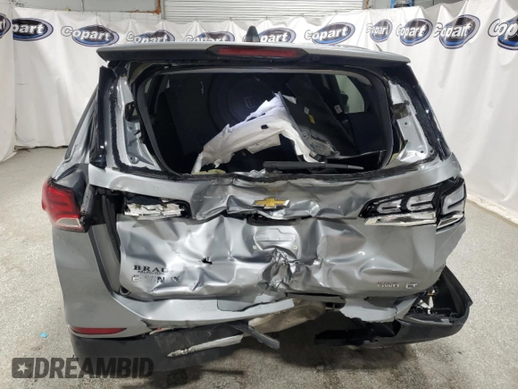 2023 Chevrolet Equinox LT with VIN 3GNAXUEG0PS199980, listed as a Copart auction lot 54327805 with 92,156 mi miles and Clean Title. Bid and sale history available at DreamBid. Image 6.