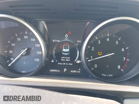 2016 Land Rover Range Rover Sport HSE with VIN SALWR2PF5GA589727, listed as a IAAI auction lot 42075143 with 68,993 mi miles and . Bid and sale history available at DreamBid. Image 7.