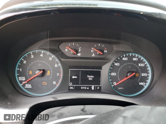 2019 Chevrolet Traverse LS with VIN 1GNEVFKW7KJ286798, listed as a Copart auction lot 69452524 with 51,112 mi miles and Salvage Title. Bid and sale history available at carsss.com. Image 9.