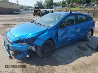 2022 Subaru Impreza z VIN 4S3GTAB67N3704683, wystawiony jako Copart lot #61949825 z przebiegiem Nie podano mil oraz Szkoda całkowita • Salvage title. Historia ofert i sprzedaży dostępna na DreamBid. Obrazek 1.