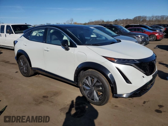 2023 Nissan ARIYA Venture+ z VIN JN1BF0AA6PM401878, wystawiony jako Copart lot #47378325 z przebiegiem 9 639 mil mil oraz Szkoda całkowita • Salvage title. Historia ofert i sprzedaży dostępna na DreamBid. Obrazek 4.