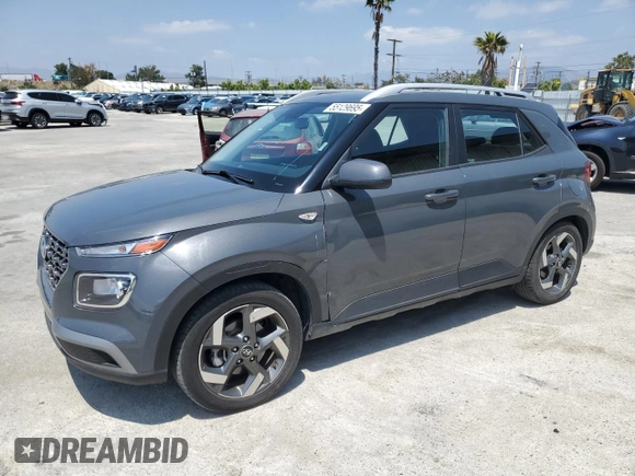 2023 Hyundai Venue Limited with VIN KMHRC8A39PU249336, listed as a Copart auction lot 55129695 with 32,438 mi miles and Non Repairable. Bid and sale history available at DreamBid. Image 1.
