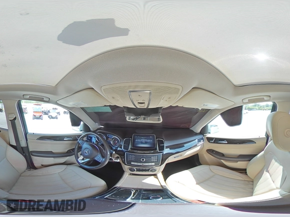 2017 Mercedes-Benz GLE 350 with VIN 4JGDA5JB2HA944055, listed as a Copart auction lot 58265225 with 67,771 mi miles and Salvage title. Bid and sale history available at DreamBid. Image 15.