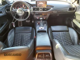 2015 Audi RS 7 Prestige z VIN WUAW2AFC7FN901067, wystawiony jako Copart lot #84822874 z przebiegiem 85 329 mil mil oraz Szkoda całkowita • Salvage title. Historia ofert i sprzedaży dostępna na DreamBid. Obrazek 8.