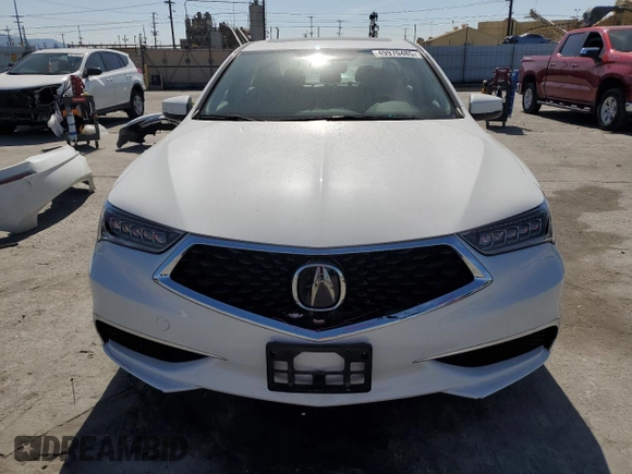 2018 Acura TLX w/Technology Pkg with VIN 19UUB1F5XJA000346, listed as a Copart auction lot 49970485 with 27,433 mi miles and Salvage Title. Bid and sale history available at carsss.com. Image 5.