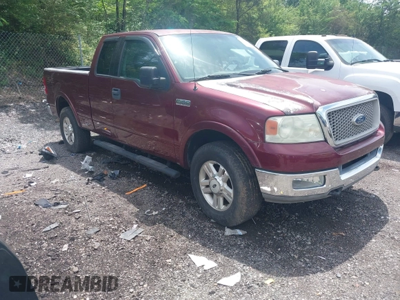 2004 Ford F-150 XLT with VIN 1FTPX14514NC61183, listed as a IAAI auction lot 42173892 with 141,949 mi miles and . Bid and sale history available at carsss.com. Image 1.