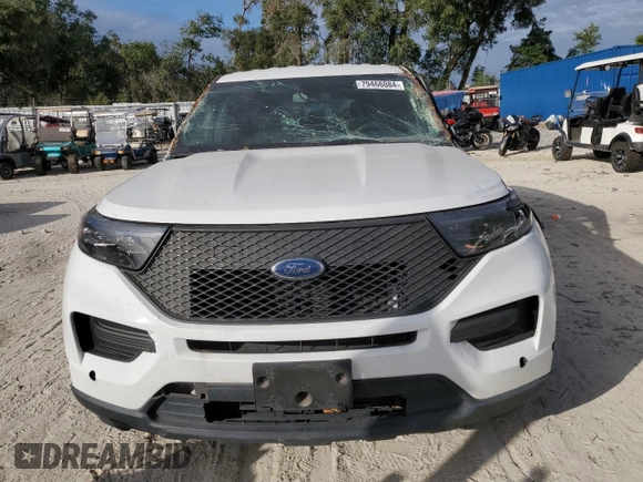 2020 Ford Police Interceptor Utility z VIN 1FM5K8AB1LGD18814, wystawiony jako Copart lot #79466084 z przebiegiem Nie podano mil oraz Nie do naprawy • Non repairable. Historia ofert i sprzedaży dostępna na DreamBid. Obrazek 5.