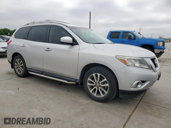 2015 Nissan Pathfinder SL with VIN 5N1AR2MM5FC672383, listed as a Copart auction lot 53771815 with 189,615 mi miles and Clean title. Bid and sale history available at DreamBid. Image 4.