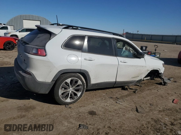2022 Jeep Cherokee Limited with VIN 1C4PJMDX4ND540610, listed as a Copart auction lot 41840335 with 53,106 mi miles and Salvage Title. Bid and sale history available at DreamBid. Image 3.