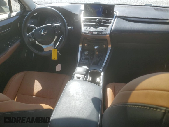 2021 Lexus NX with VIN JTJGARDZ6M2249354, listed as a Copart auction lot 48437525 with 3,292 mi miles and Salvage Title. Bid and sale history available at carsss.com. Image 8.