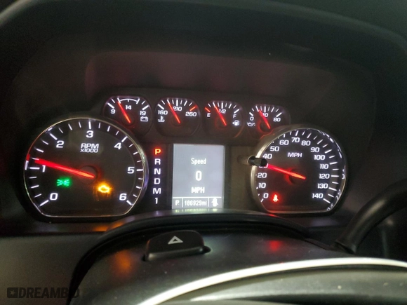 2015 Chevrolet Silverado 2500HD Built After Aug 14 Work Truck with VIN 1GC2KUEG3FZ524215, listed as a Copart auction lot 79967094 with 186,929 mi miles and Salvage Title. Bid and sale history available at carsss.com. Image 9.