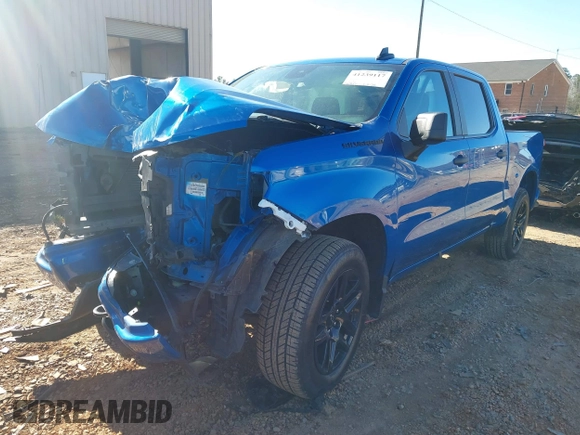 2022 Chevrolet Silverado 1500 Custom with VIN 1GCPABEK5NZ525141, listed as a IAAI auction lot 41239117 with 56,843 mi miles and . Bid and sale history available at DreamBid. Image 17.
