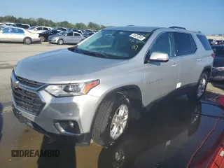 2018 Chevrolet Traverse LT Cloth with VIN 1GNEVGKW1JJ101424, listed as a Copart auction lot 74521894 with 63,542 mi miles and Non Repairable. Bid and sale history available at carsss.com. Image 1.