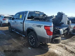 2019 Nissan Titan Platinum Reserve с VIN 1N6AA1E55KN535677, выставлен на аукционе Copart как лот 45929875 с пробегом 58 675 миль миль и Списание • Salvage title. История ставок и продаж доступна на DreamBid. Изображение 2.