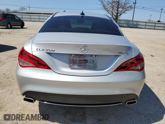2016 Mercedes-Benz CLA 250 with VIN WDDSJ4GB4GN379043, listed as a Copart auction lot 47845944 with 55,541 mi miles and . Bid and sale history available at DreamBid. Image 6.
