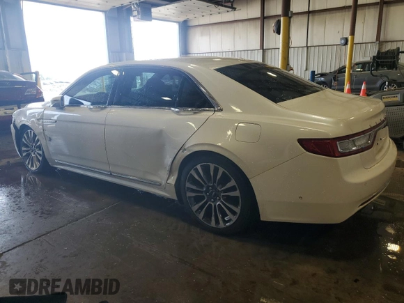 2017 Lincoln Continental Reserve with VIN 1LN6L9NP9H5600683, listed as a Copart auction lot 54504115 with 96,042 mi miles and Salvage title. Bid and sale history available at DreamBid. Image 2.