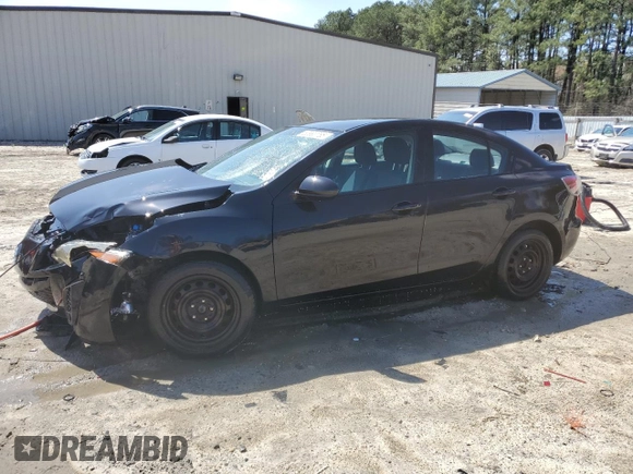 2011 Mazda 3 i Sport with VIN JM1BL1UF3B1411376, listed as a Copart auction lot 50990765 with 150,267 mi miles and Salvage Title. Bid and sale history available at DreamBid. Image 1.