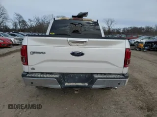 2017 Ford F-150 XL with VIN 1FTEW1EF2HKD48454, listed as a Copart auction lot 43140355 with 0 mi miles and Salvage Title. Bid and sale history available at carsss.com. Image 6.