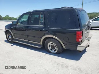 2002 Ford Expedition Eddie Bauer with VIN 1FMRU17W82LA22014, listed as a Copart auction lot 58139015 with Not provided miles and Salvage title. Bid and sale history available at DreamBid. Image 2.