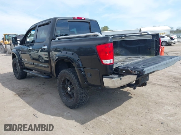 2007 Nissan Titan LE with VIN 1N6BA07B47N238148, listed as a IAAI auction lot 41683144 with 149,655 mi miles. Bid and sale history available at carsss.com. Image 3.